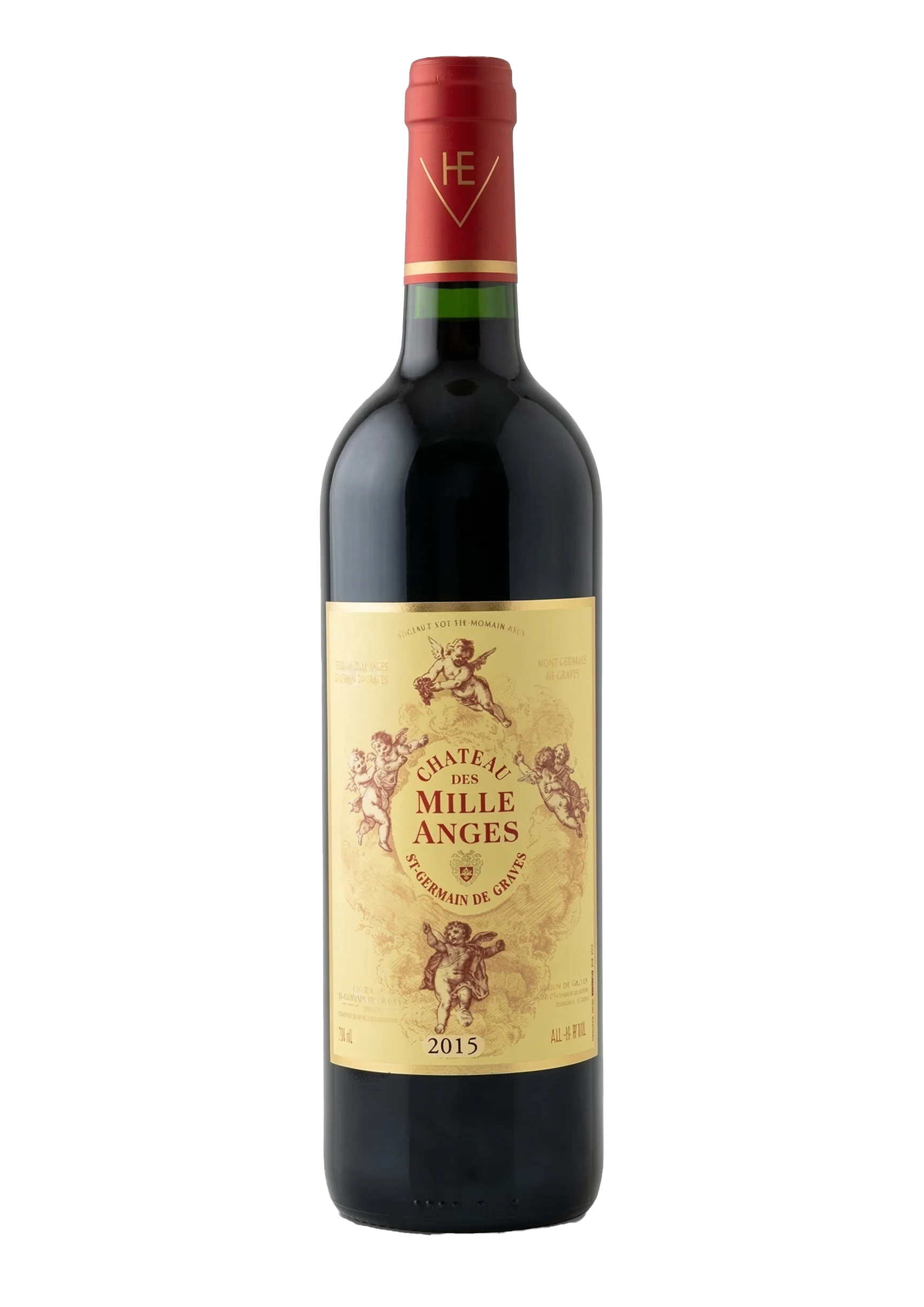 998 - Cadillac Côtes de Bordeaux Château des Mille Anges 2015 Ouro Bruxelles VV 4,0