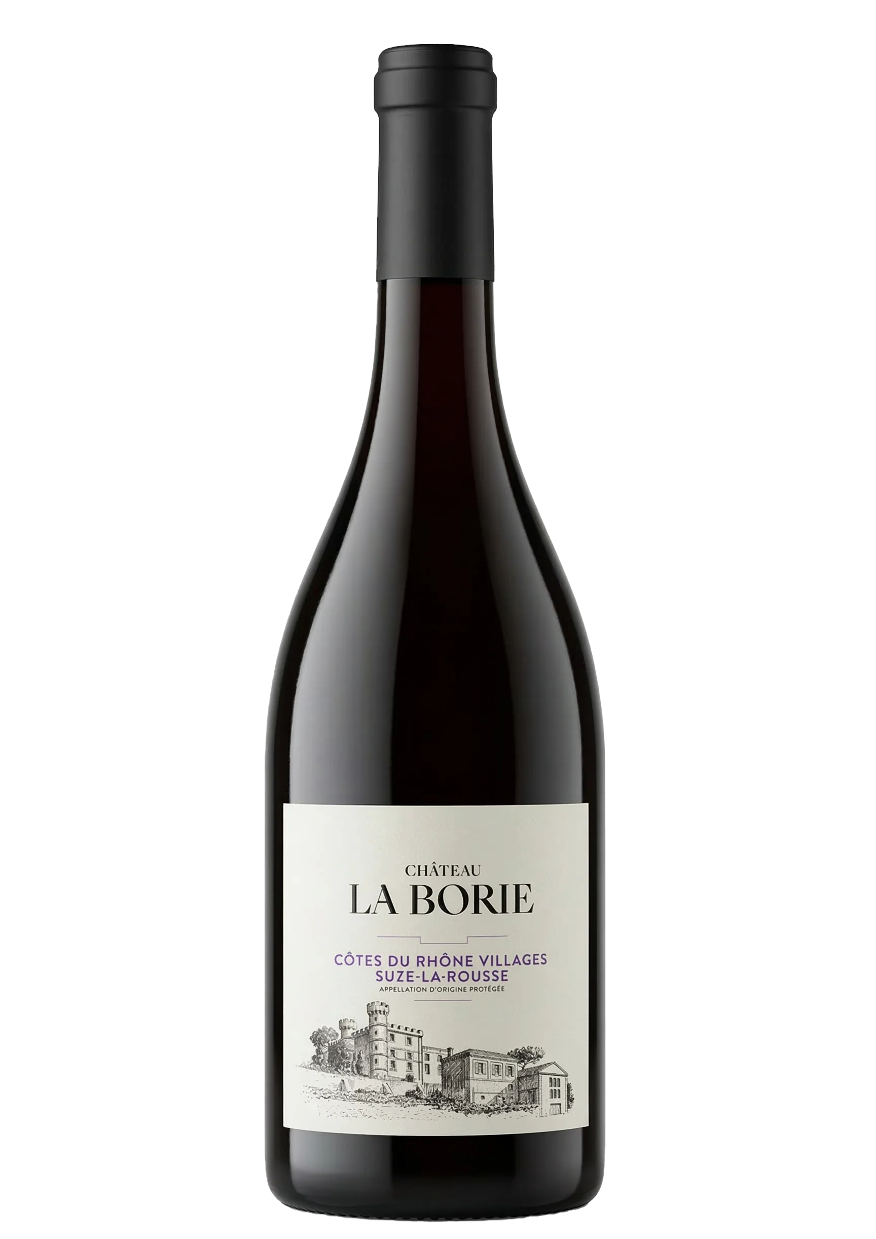 1334 – Côtes du Rhône Villages Suze-la-Rousse Syrah Château La Borie 2023 Orgânico DWWA 97