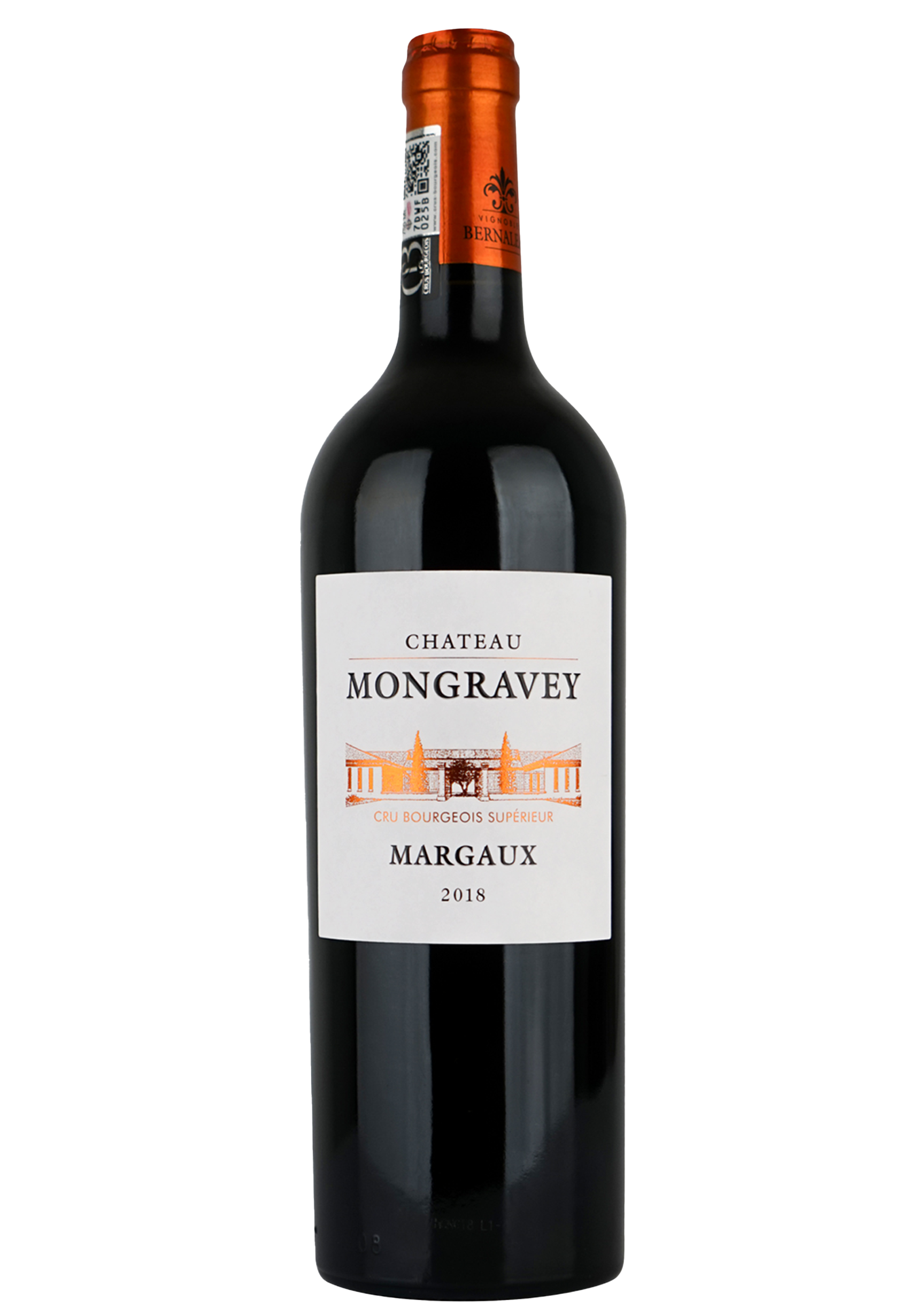 1297 – Margaux Château Mongravey 2018 – Vignobles Bernaleau