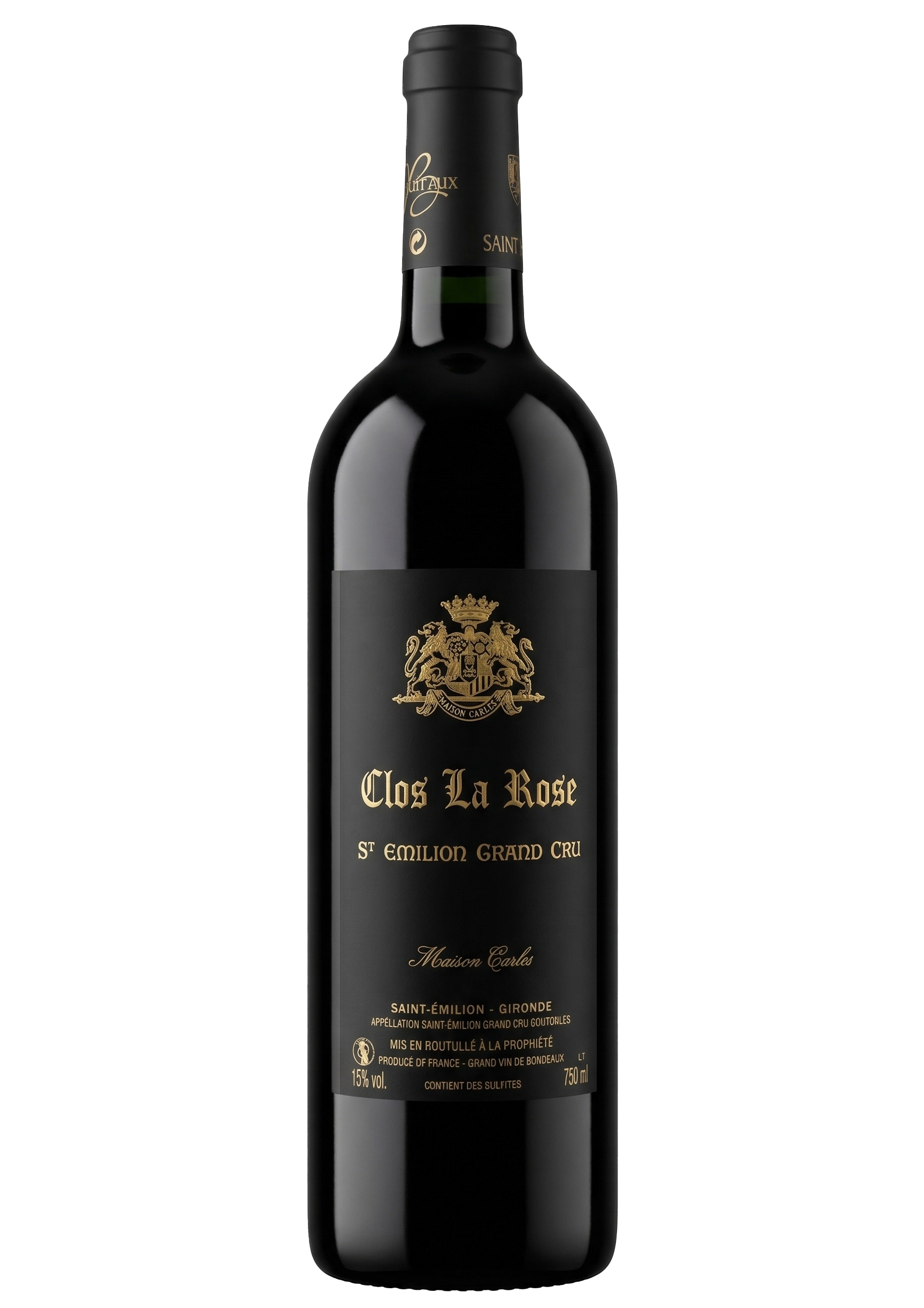 1225 – Saint-Émilion Grand Cru Clos La Rose 2019 – Vignobles Carles (cód. 1225)